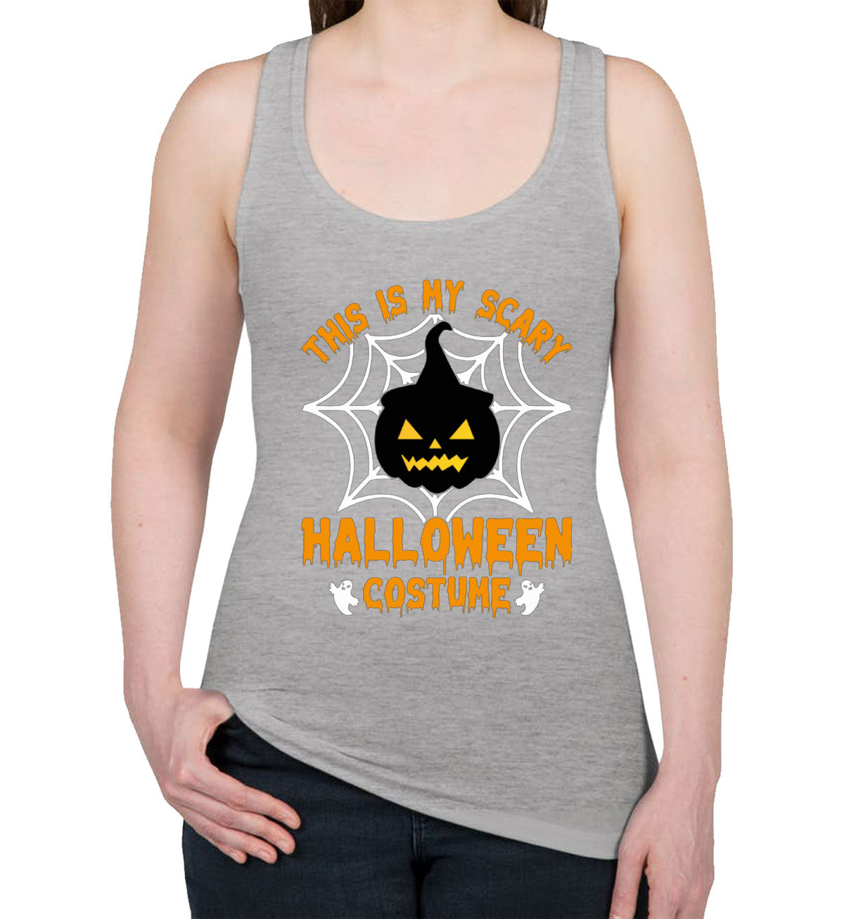 This Is My Scary Halloween Costume Women's Racerback Tank Top