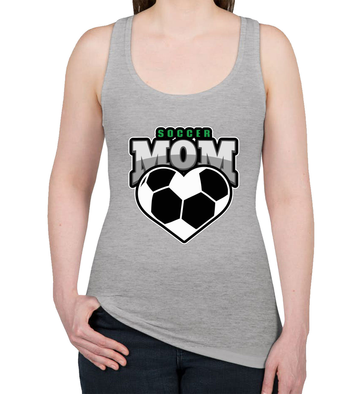 Soccer Mom Women's Racerback Tank Top