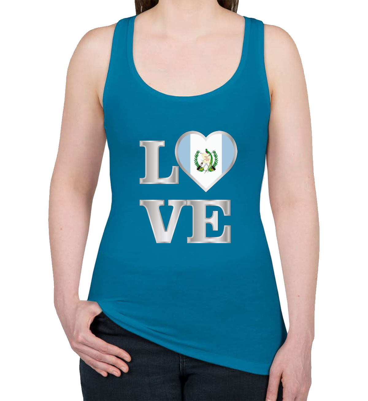 Guatemala Love Women's Racerback Tank Top