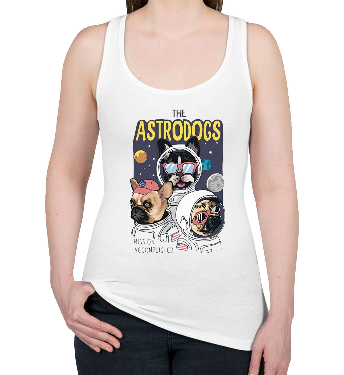 The Astrodogs Women's Racerback Tank Top