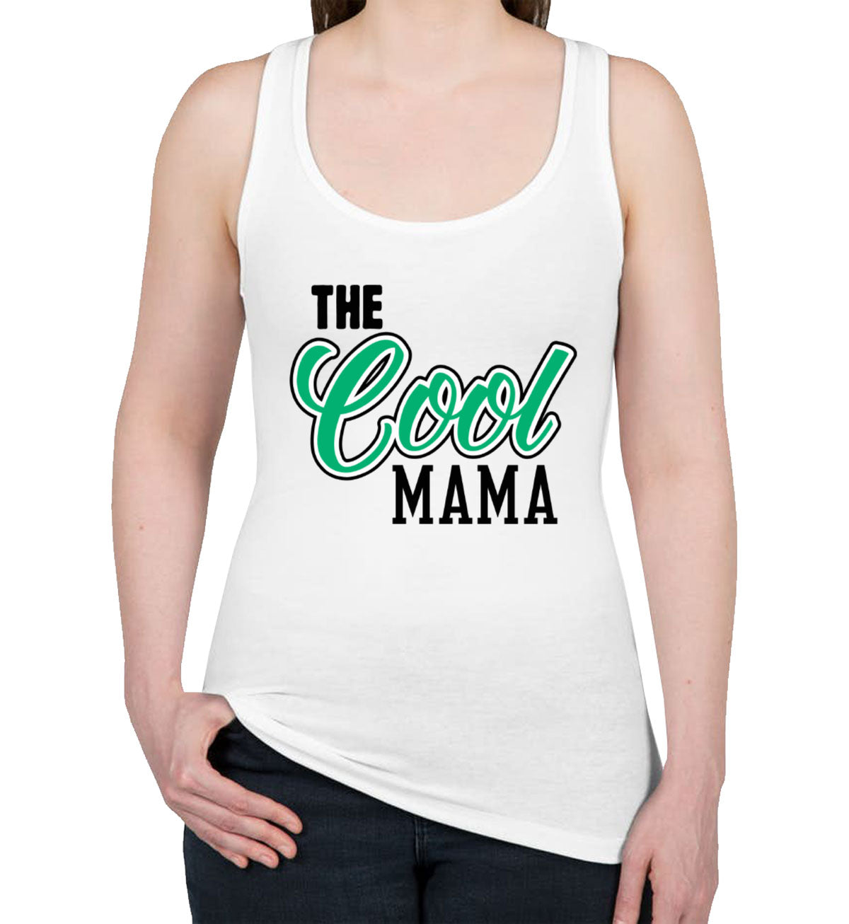 The Cool Mama Women's Racerback Tank Top