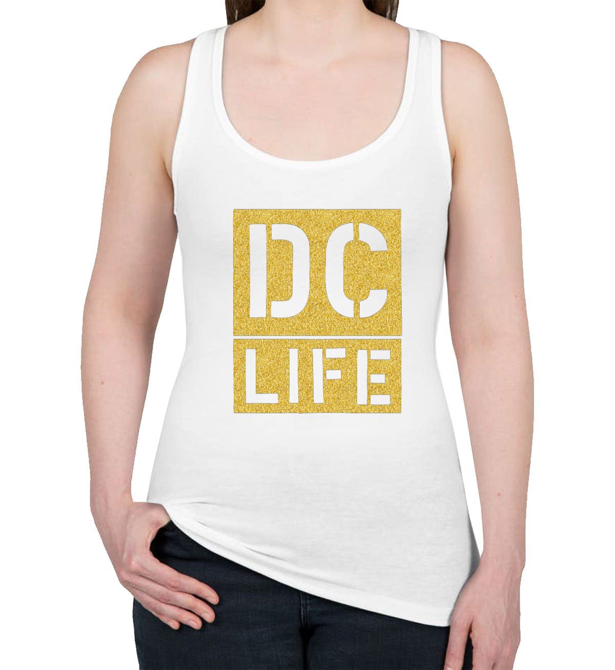 DC Life Washington DC Women's Racerback Tank Top