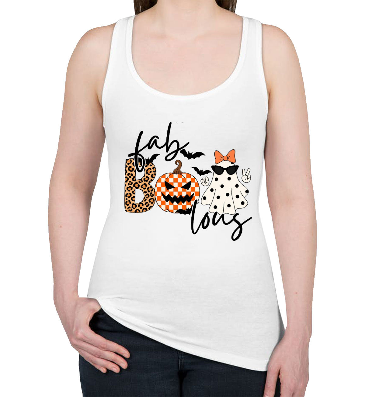 Faboolous Halloween Women's Racerback Tank Top