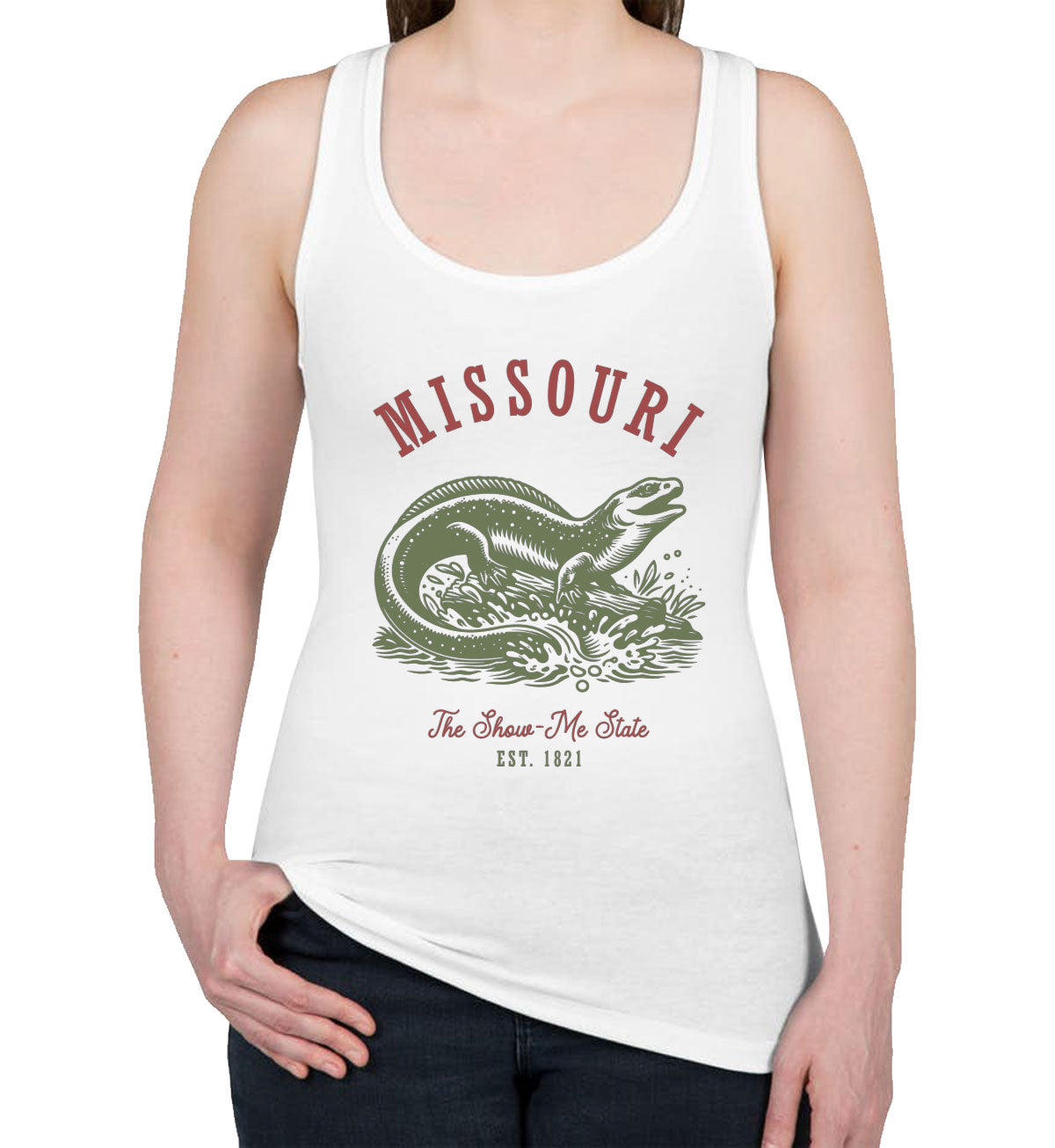 Missouri State Vintage Women's Racerback Tank Top