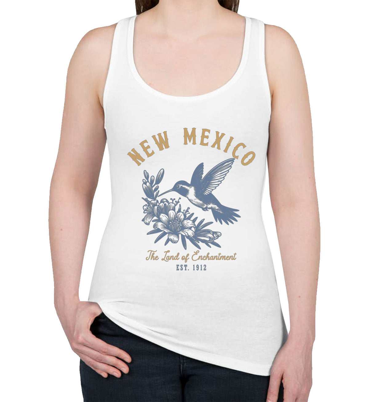 New Mexico State Vintage Women's Racerback Tank Top