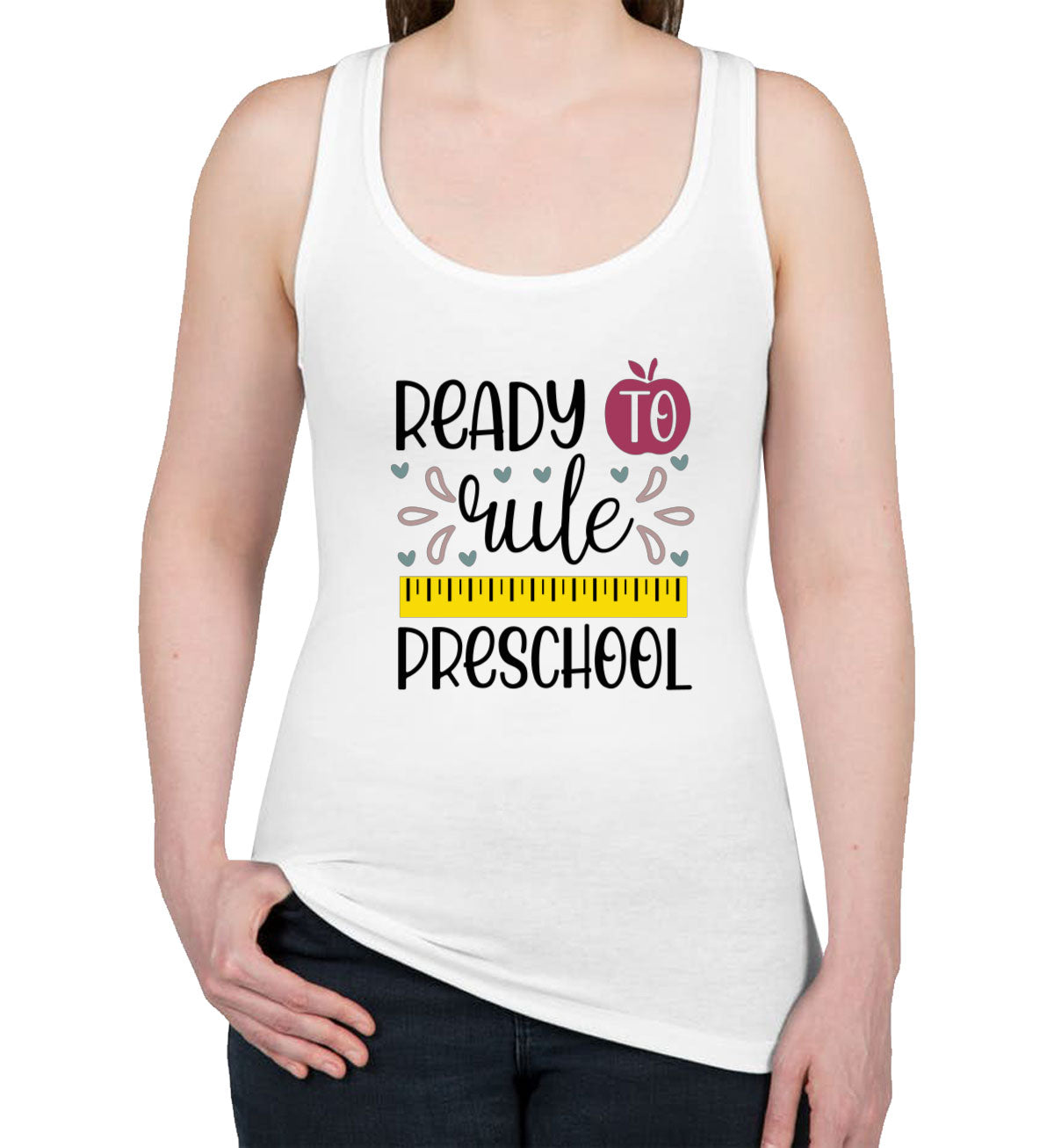 Ready To Rule Preschool Women's Racerback Tank Top