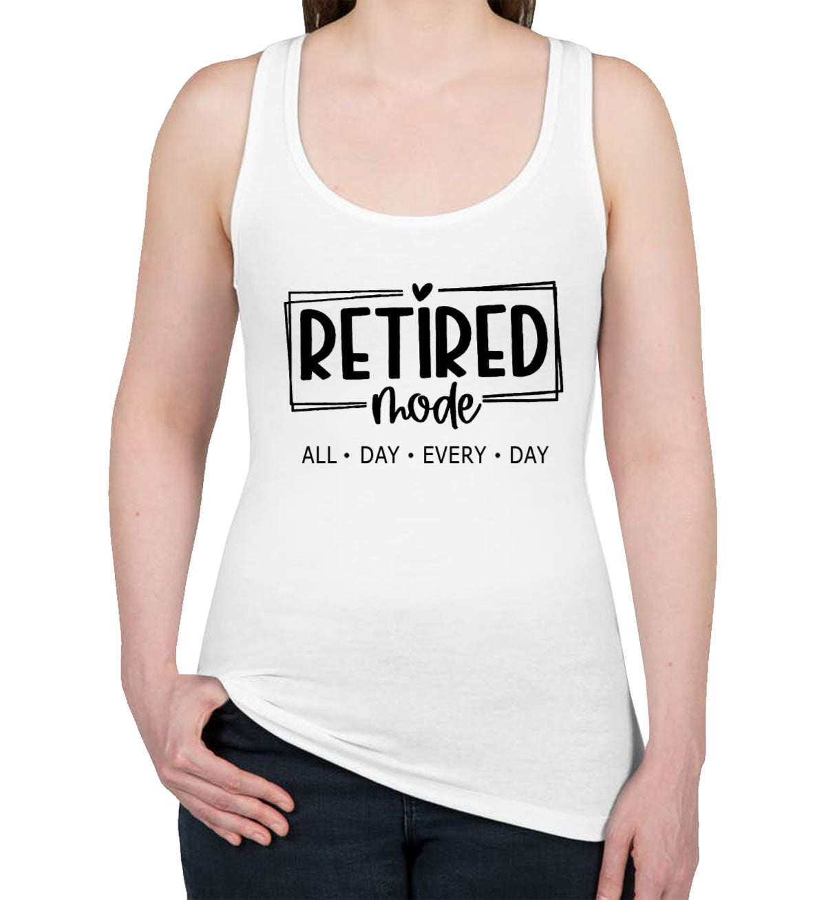 Retired Mode Women's Racerback Tank Top