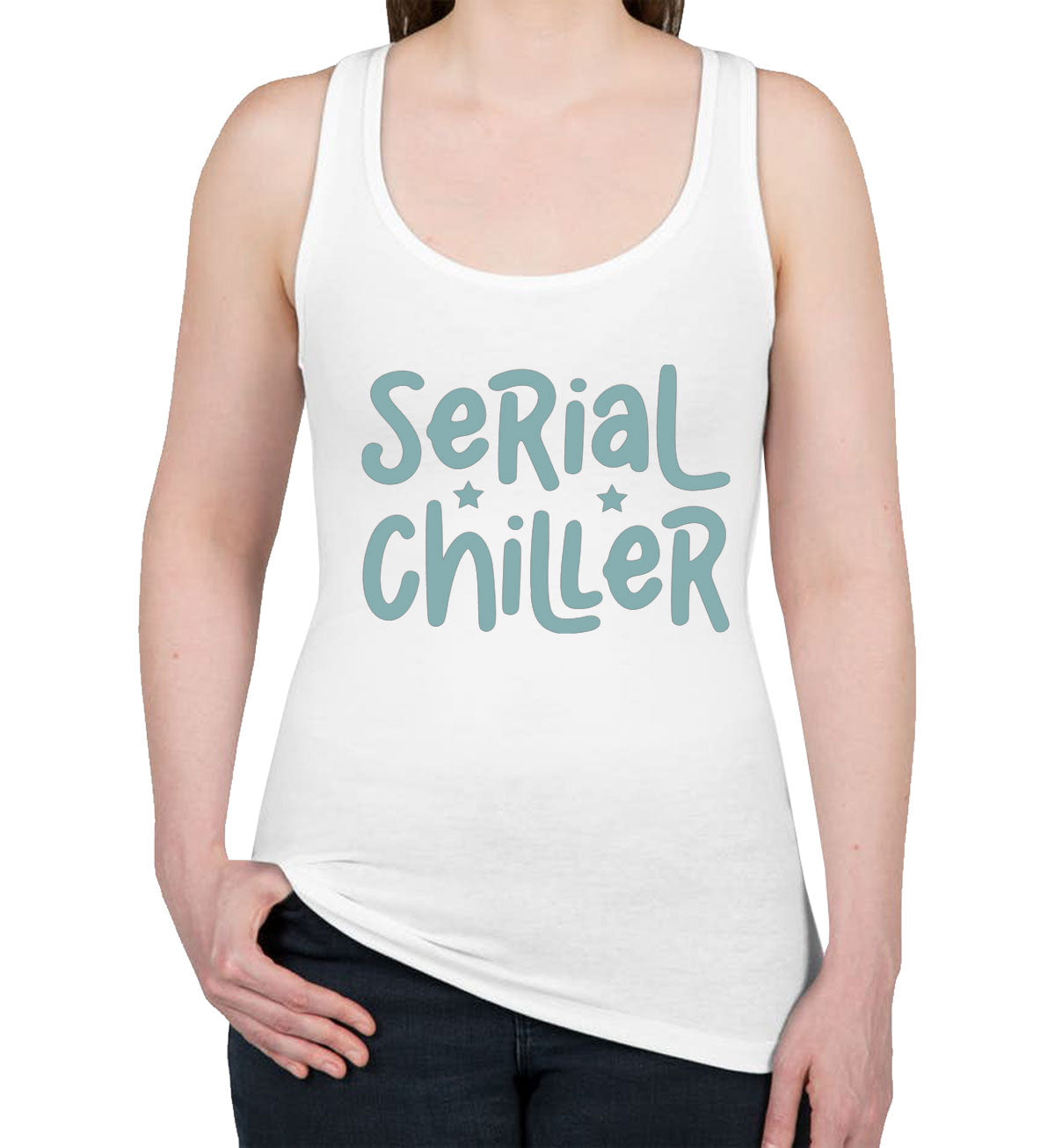 Serial Chiller Women's Racerback Tank Top