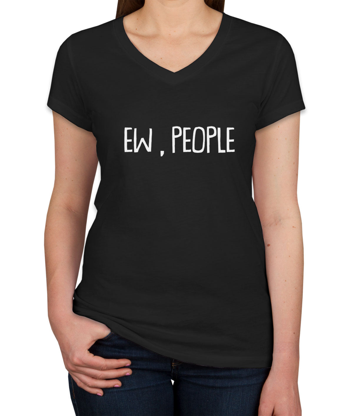 Ew People Women's V Neck T-shirt