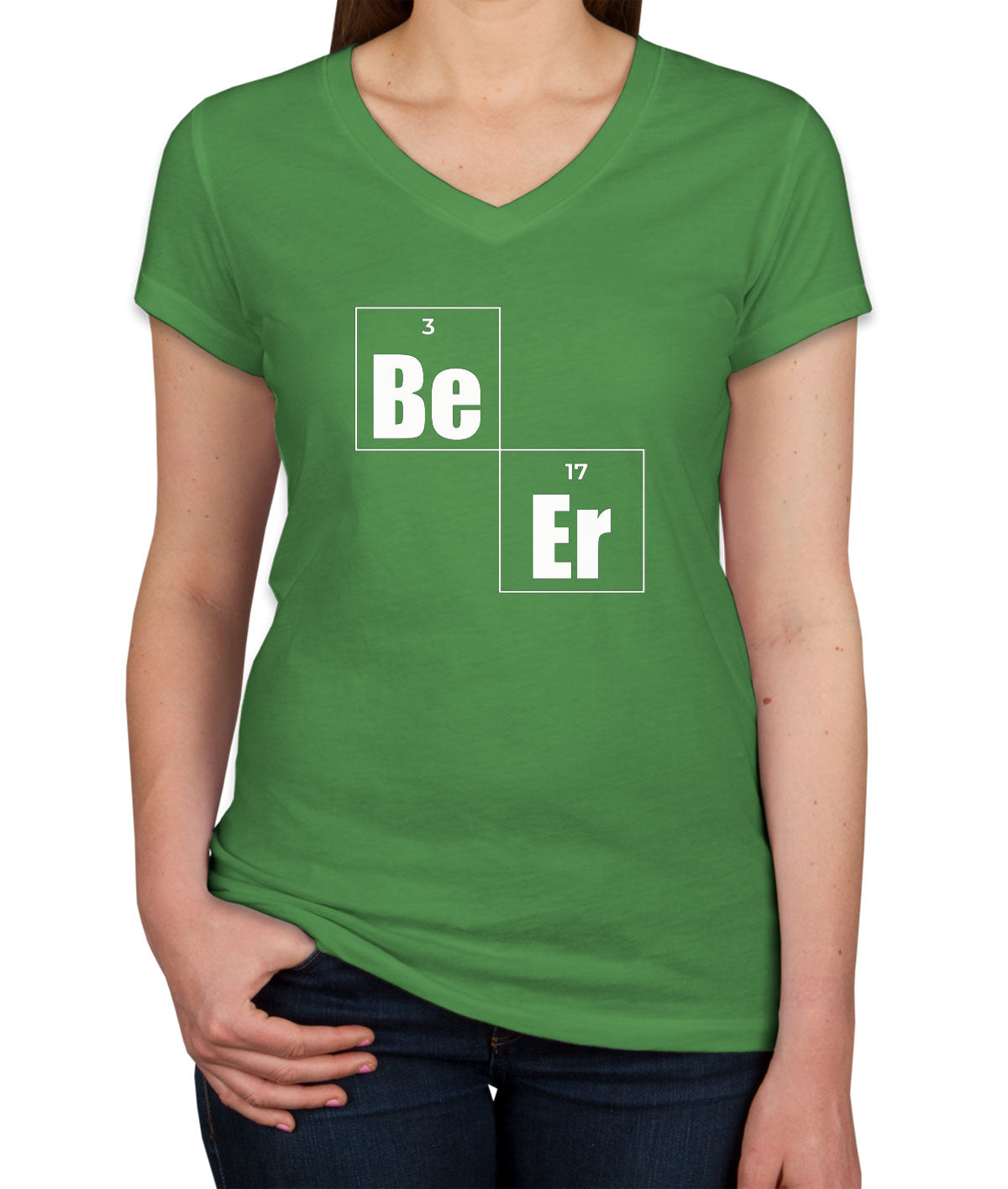 Beer Lover St.Patrick's Day Women's V Neck T-shirt