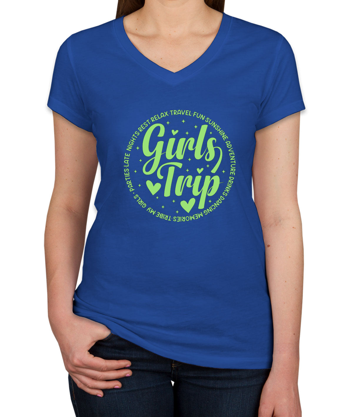 Girls Trip Women's V Neck T-shirt