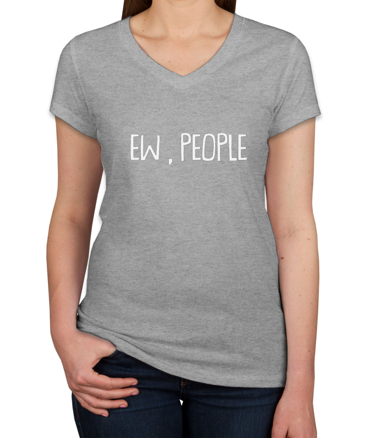 Ew People Women's V Neck T-shirt