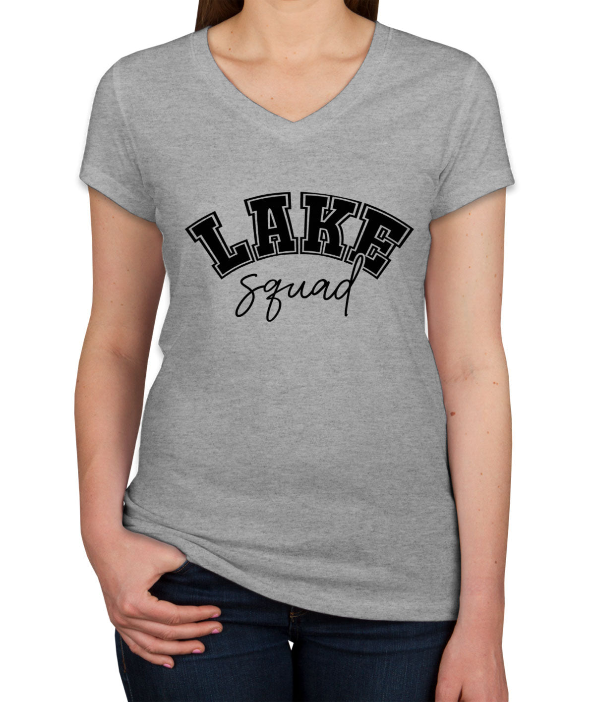 Lake Squad Women's V Neck T-shirt