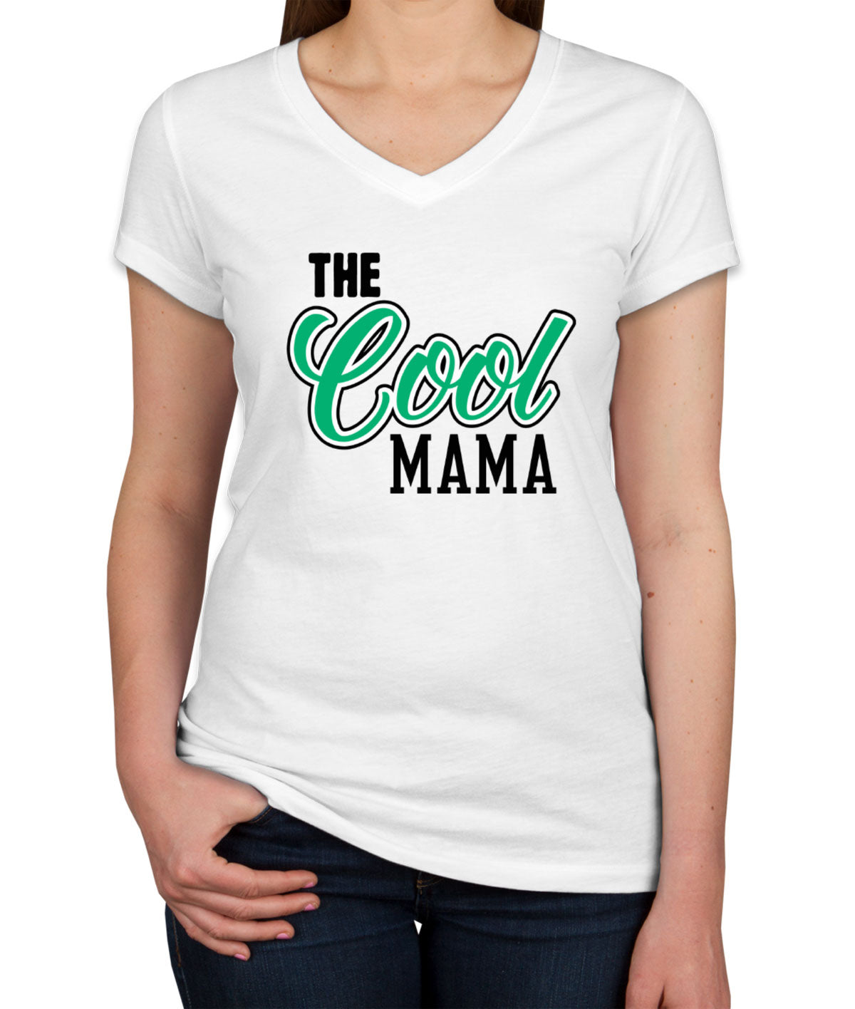 The Cool Mama Women's V Neck T-shirt