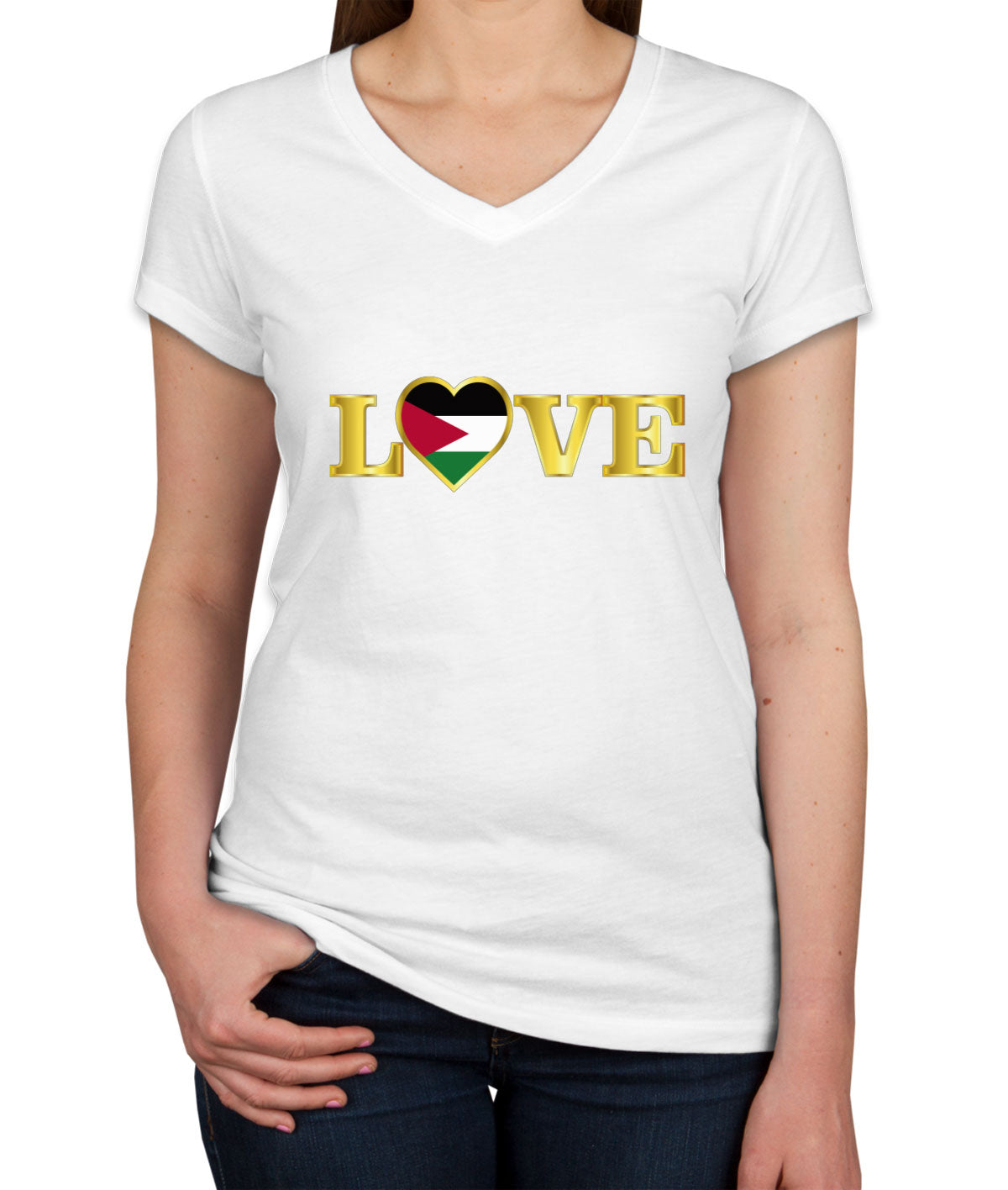 Jordan Love Women's V Neck T-shirt