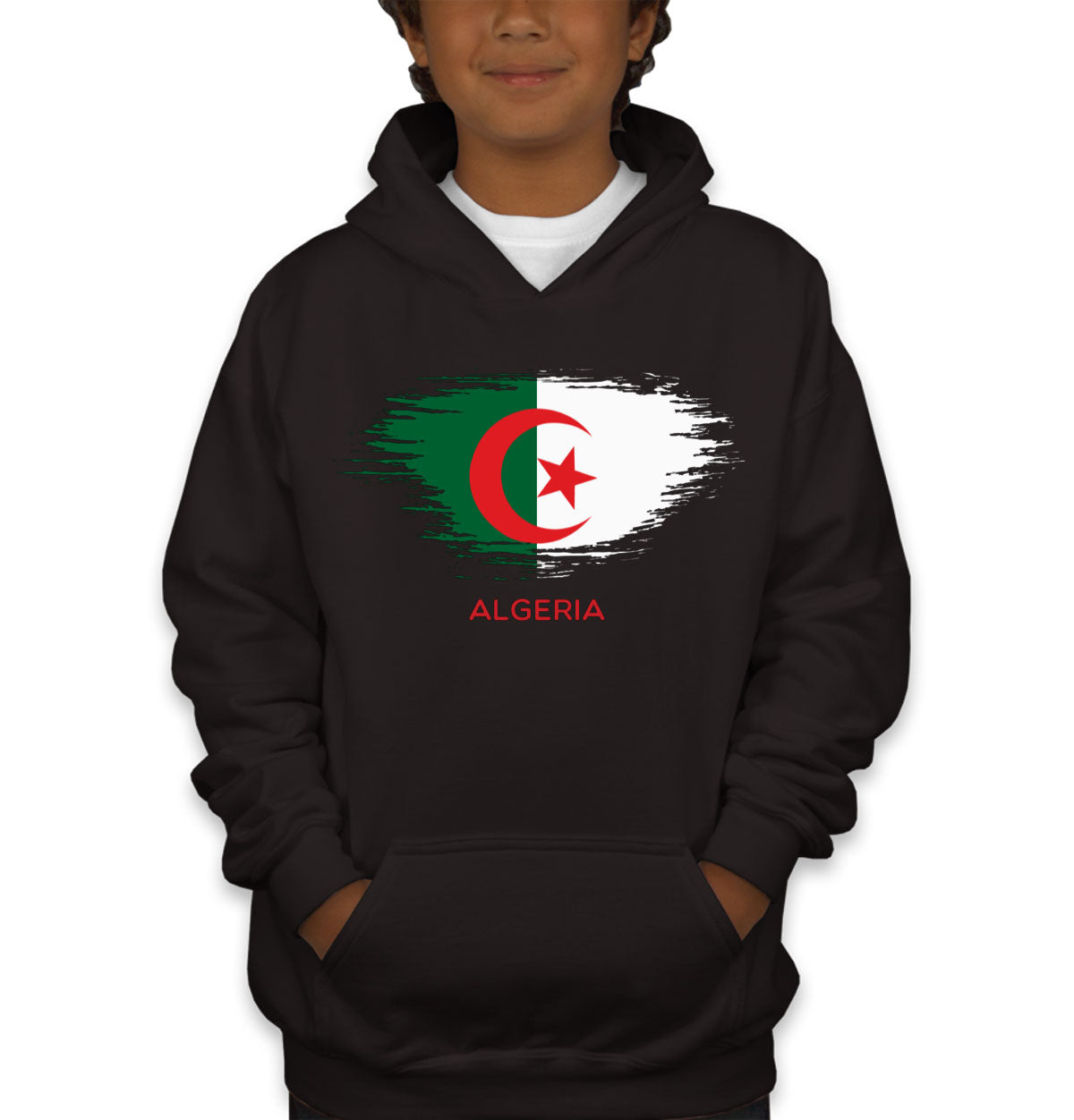 Algeria Flag Youth Hoodie