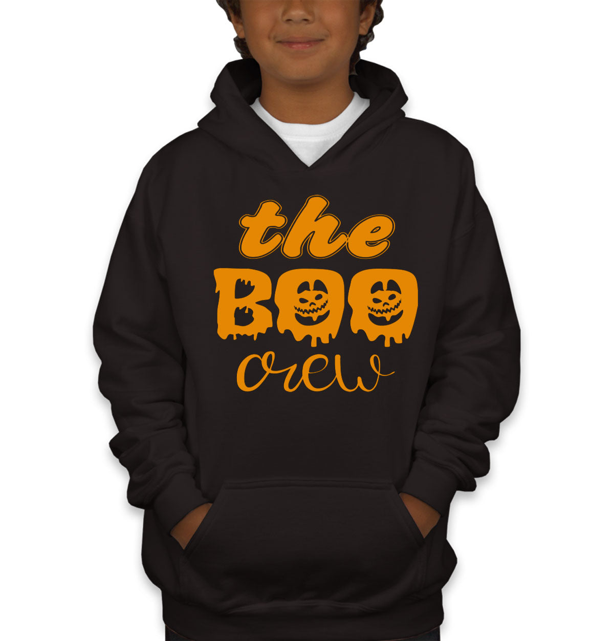 The Boo Crew Halloween Youth Hoodie