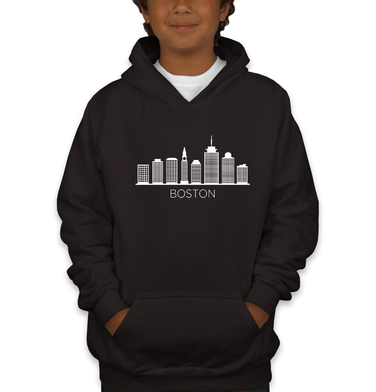 Boston Skyline Youth Hoodie