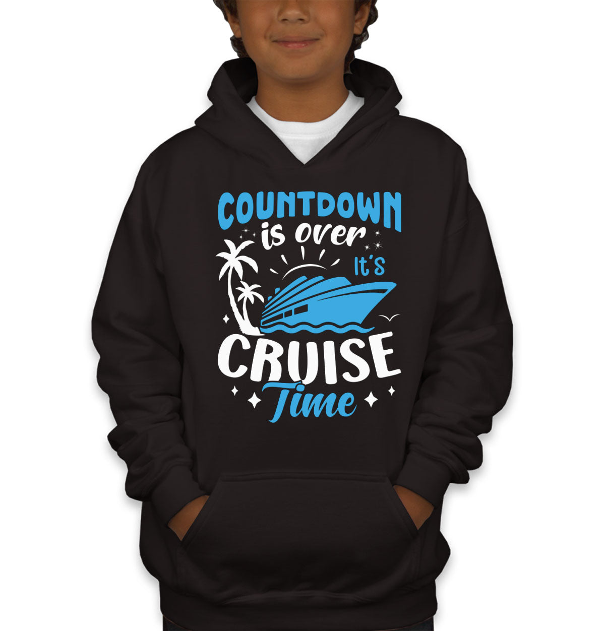 Countdown Is Over It's Cruise Time Youth Hoodie