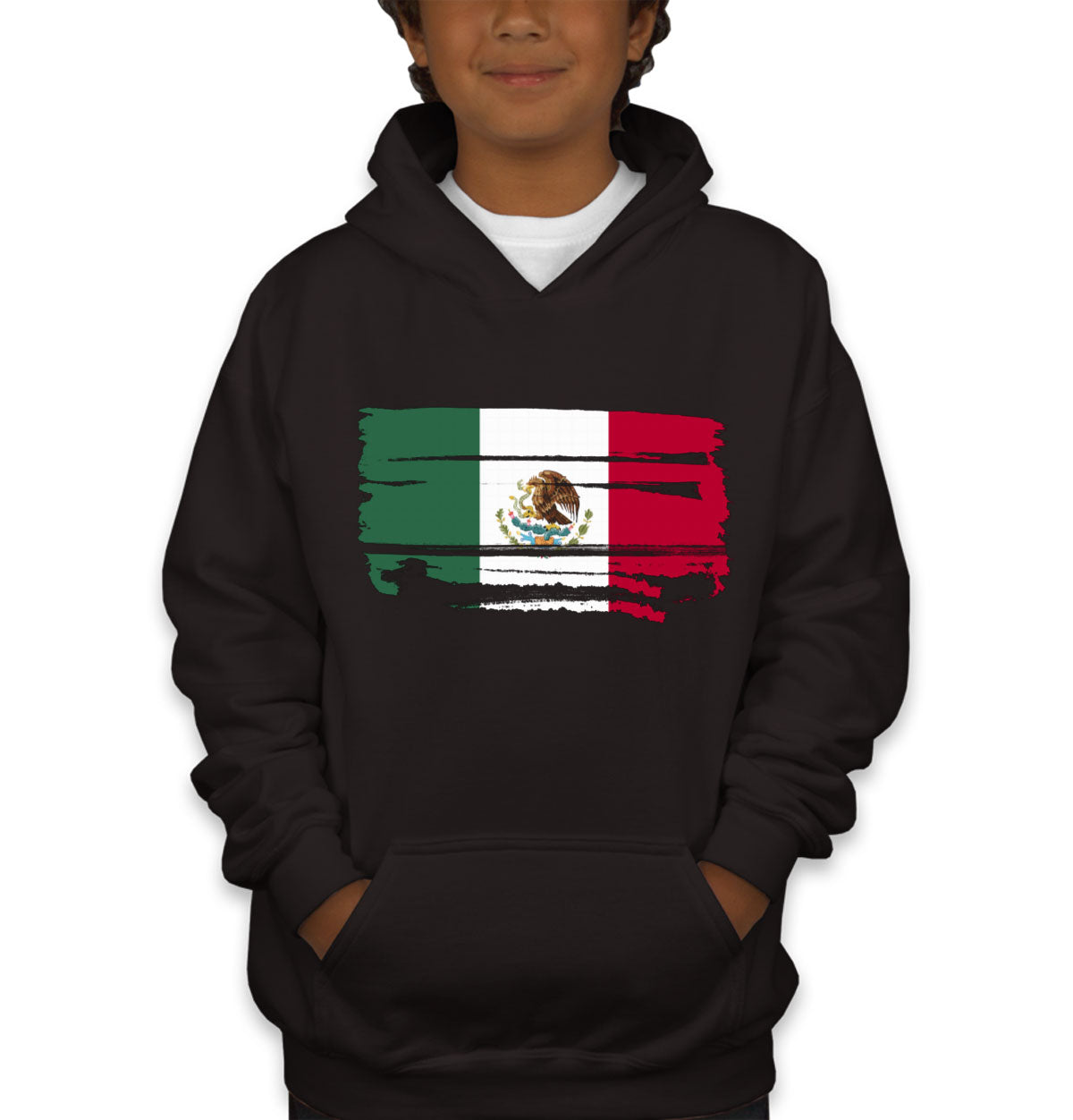 Mexico Flag Youth Hoodie