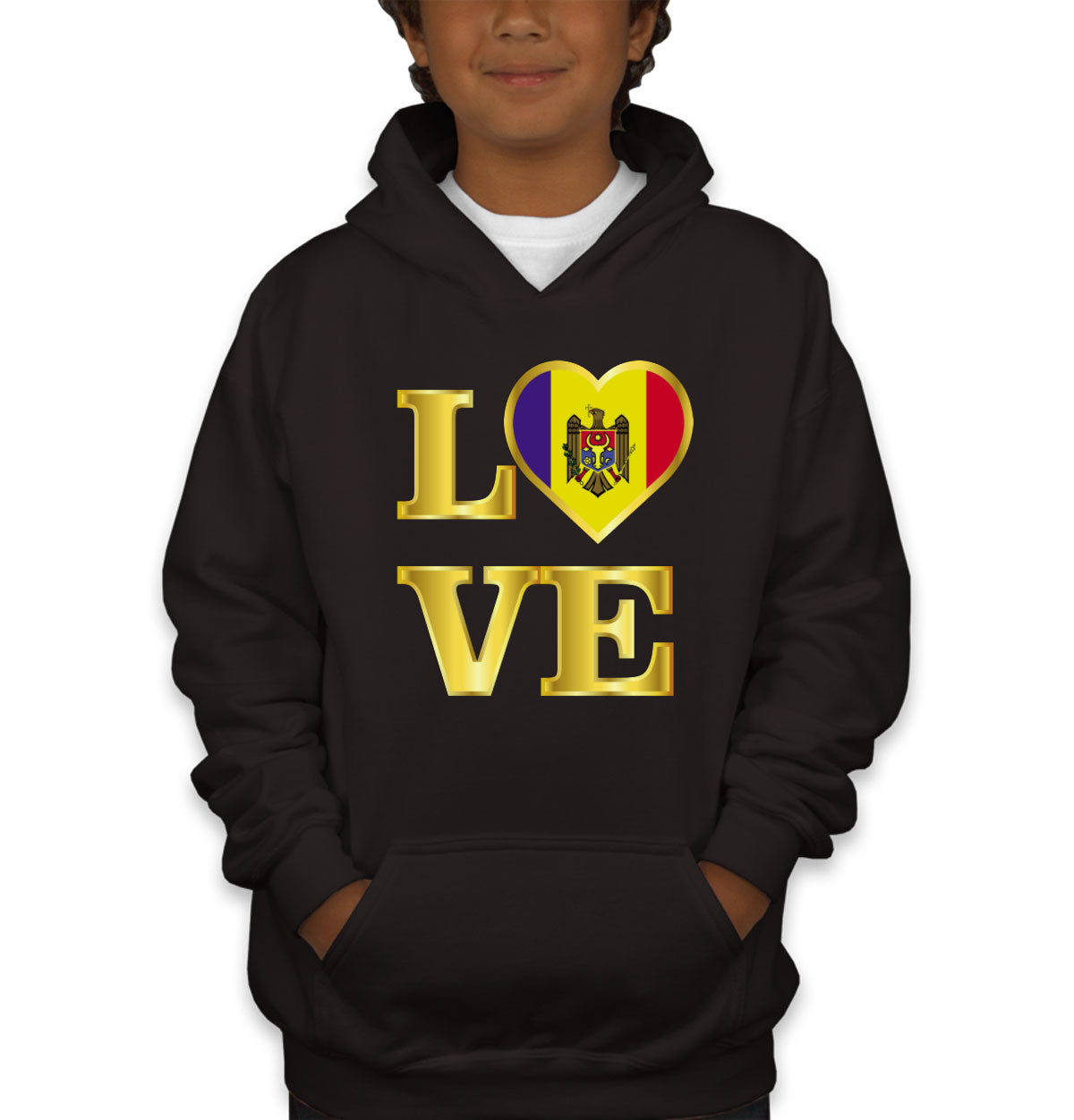 Moldova Love Youth Hoodie