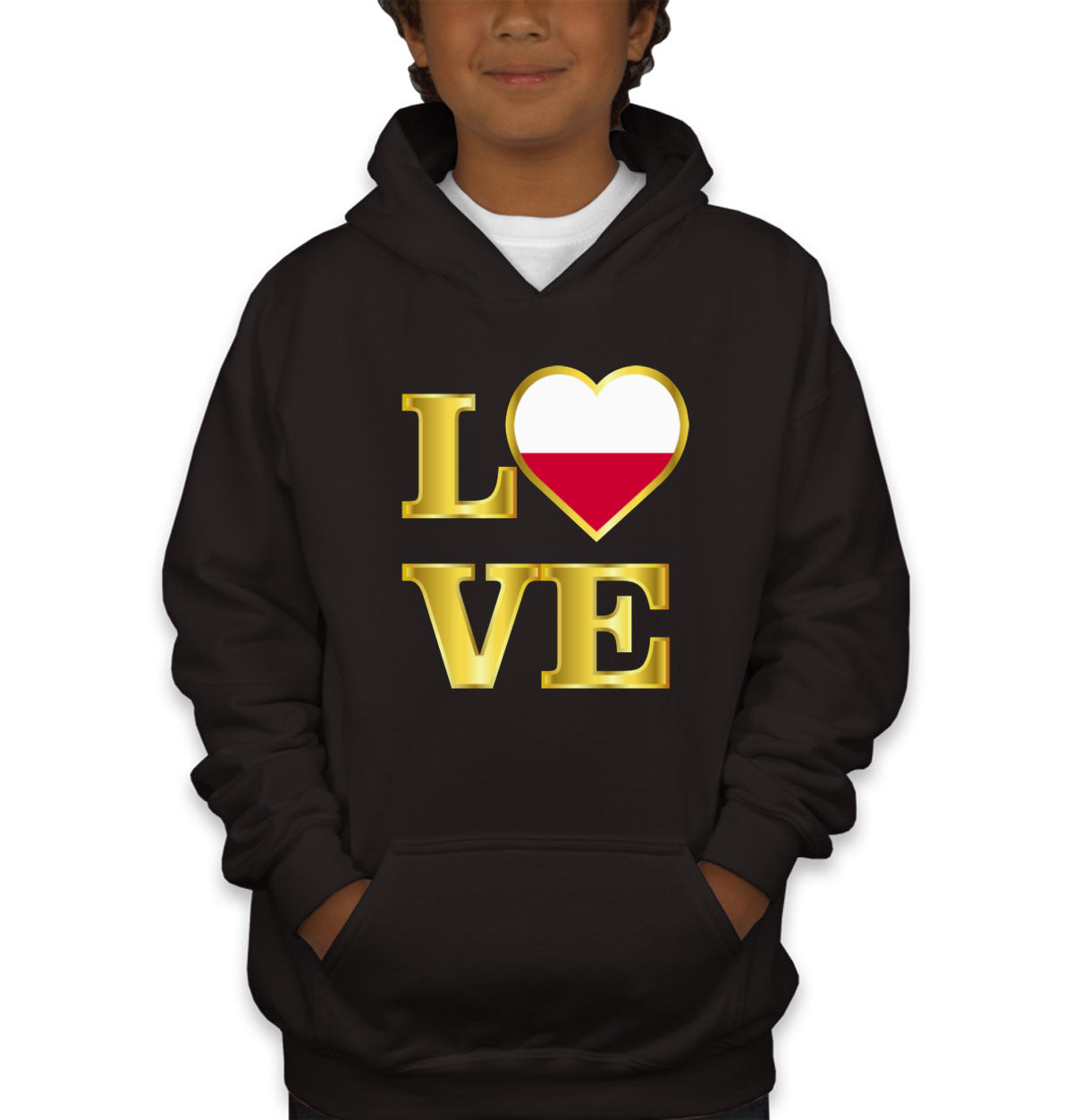 Poland Love Youth Hoodie