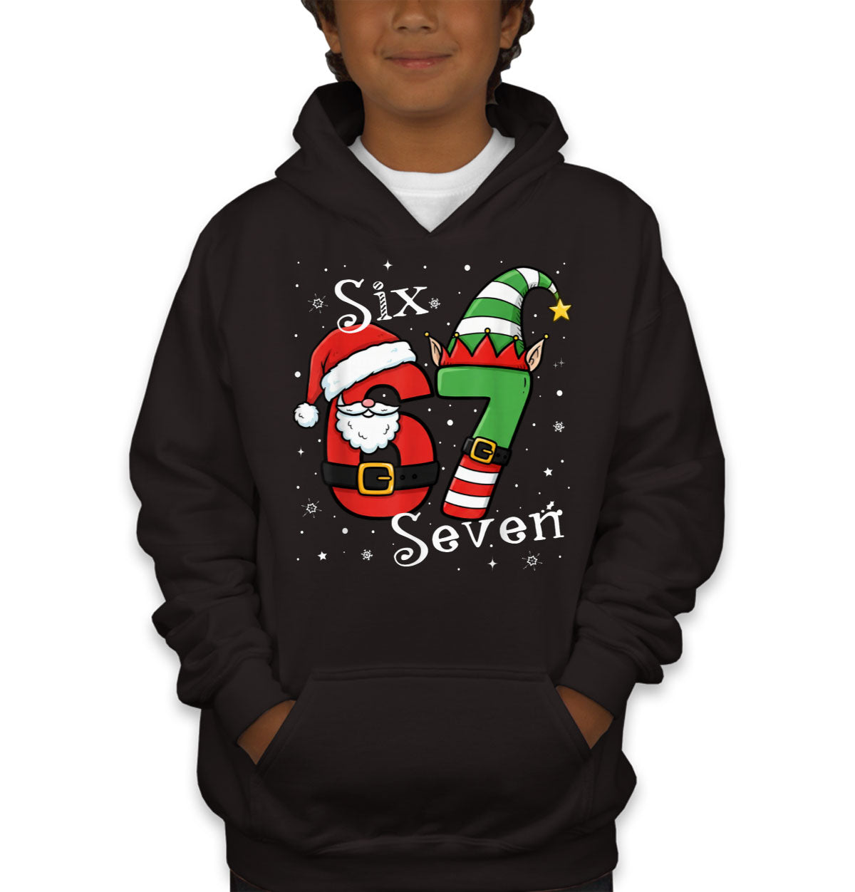 67 Sixty Seven Christmas Youth Hoodie