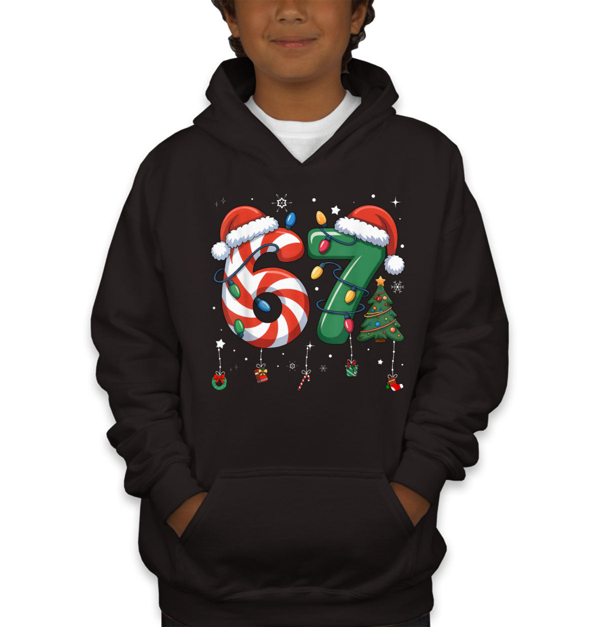 67 Sixty Seven Christmas Youth Hoodie