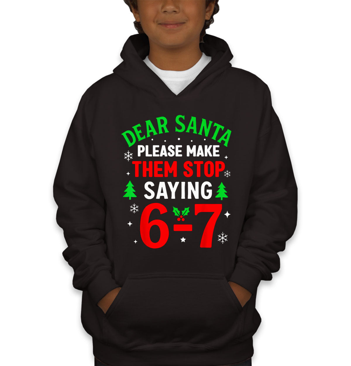 67 Sixty Seven Christmas Youth Hoodie