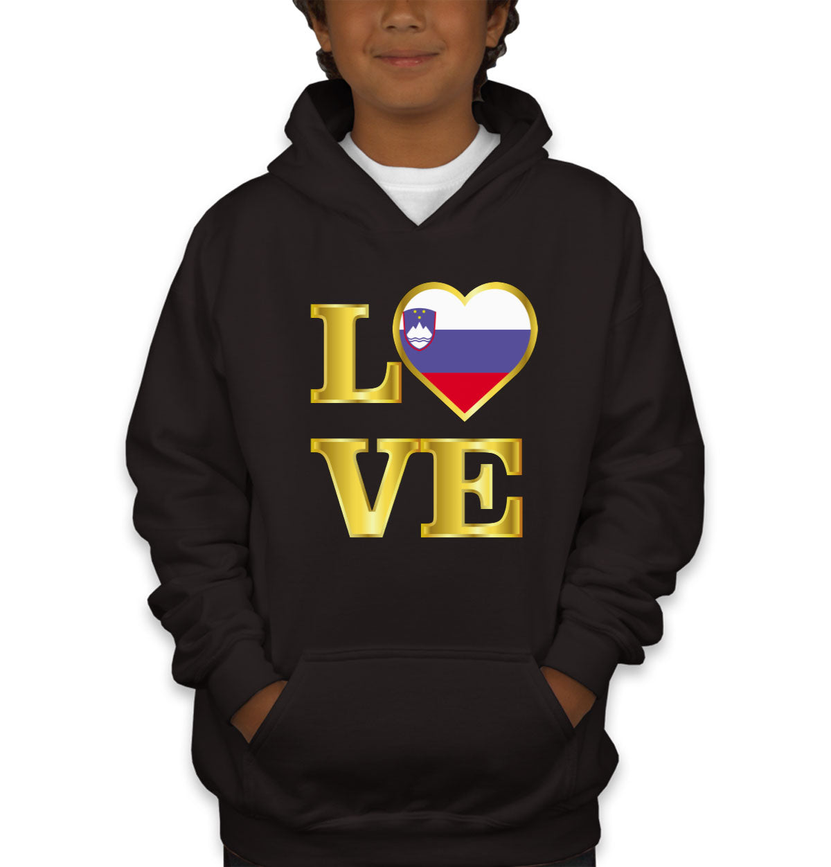 Slovenia Love Youth Hoodie