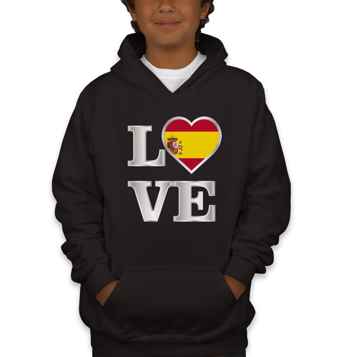 Spain Love Youth Hoodie