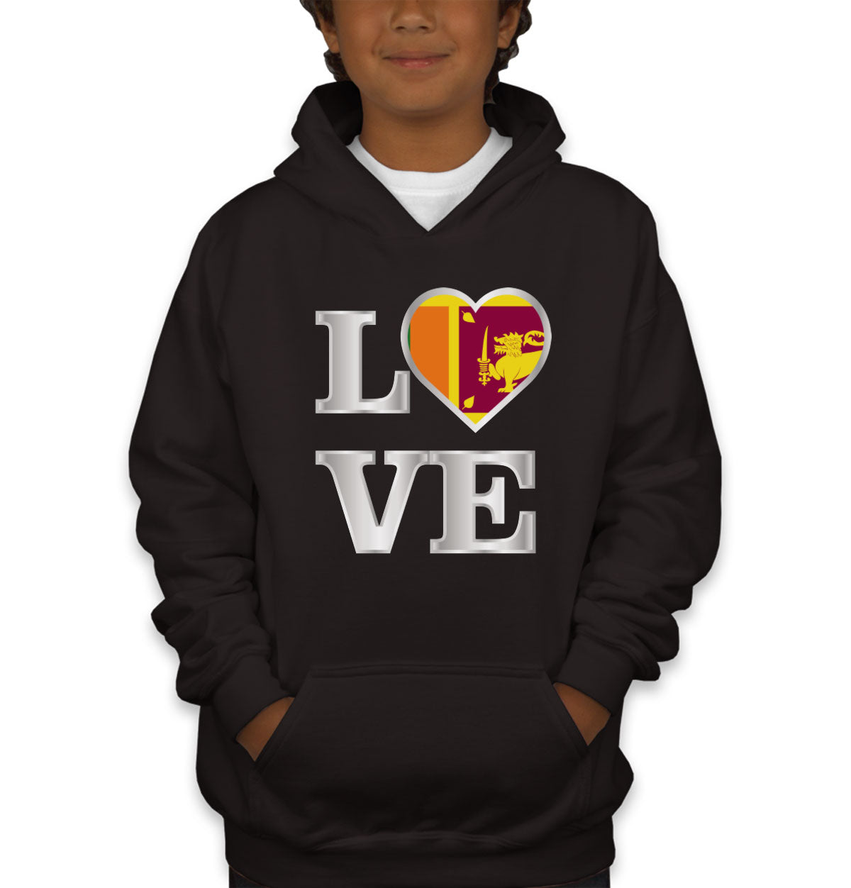 Sri Lanka Love Youth Hoodie