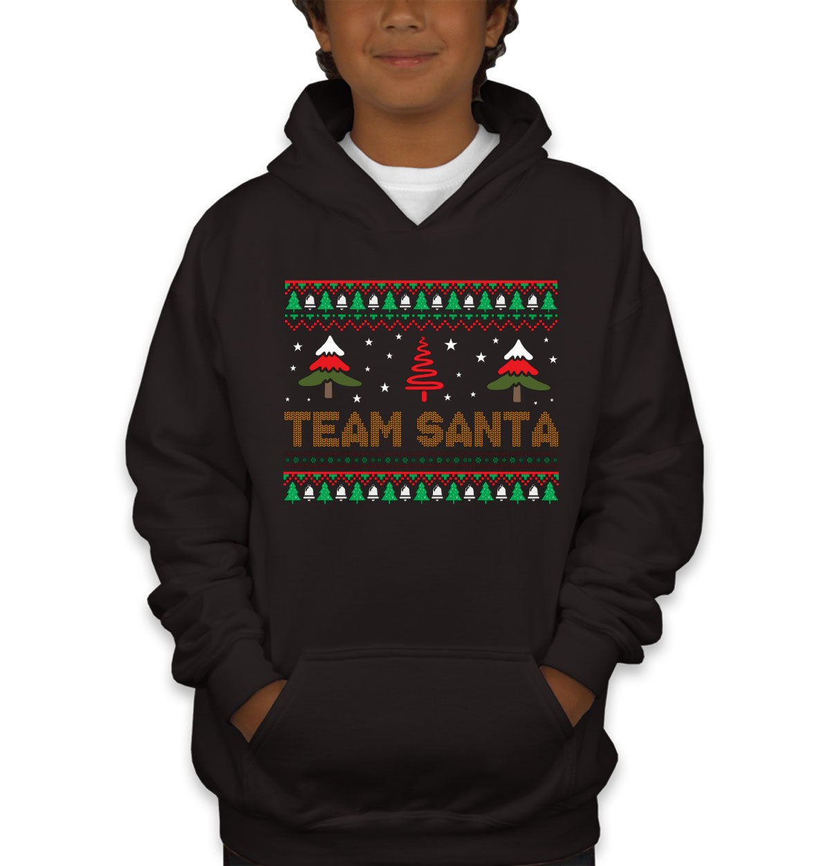 Team Santa Youth Hoodie