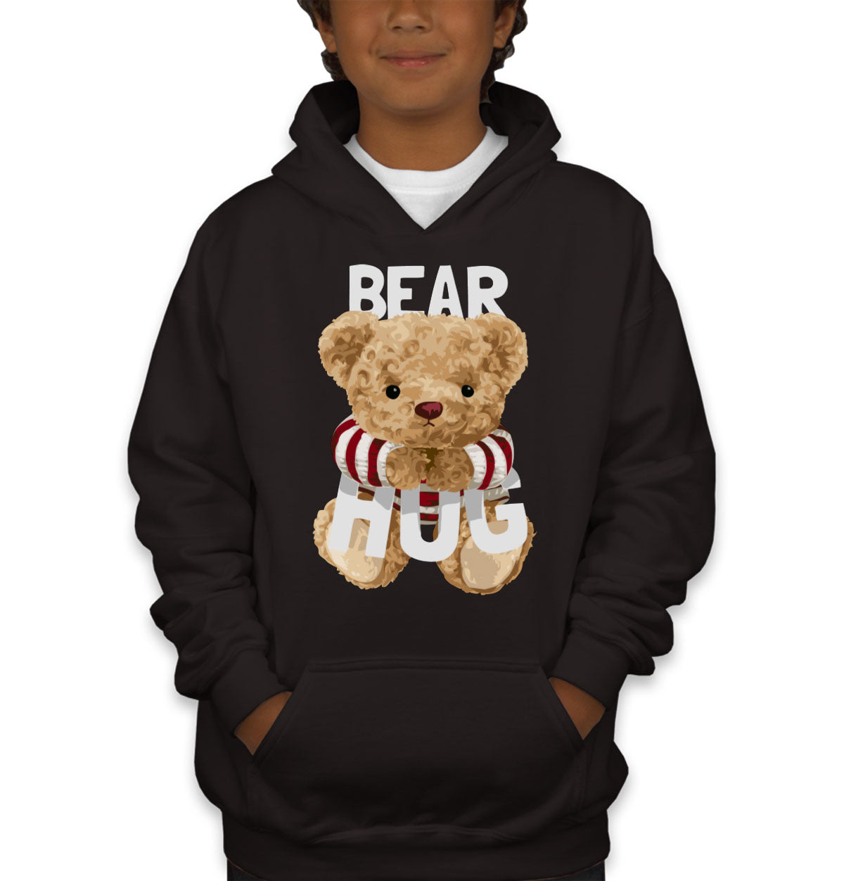 Teddy Bear Hug Youth Hoodie