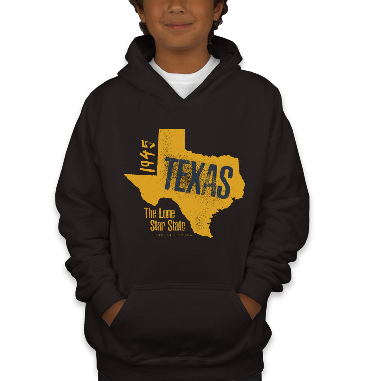 Texas The Lone Star State Youth Hoodie