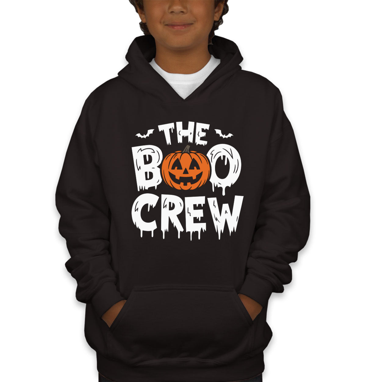 The Boo Crew Halloween Youth Hoodie