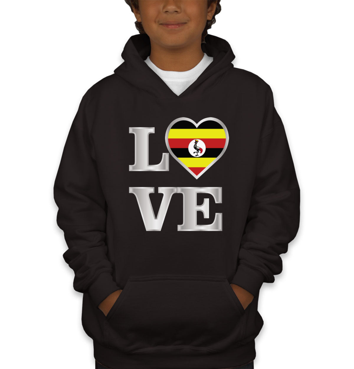 Uganda Love Youth Hoodie