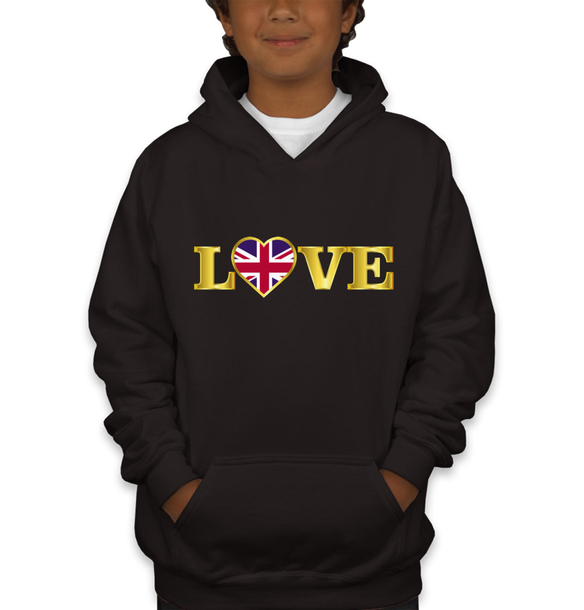 United Kingdom Love Youth Hoodie