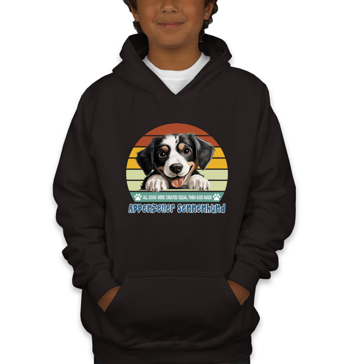 All Dogs Were Created Equal Appenzeller Sennenhund Youth Hoodie