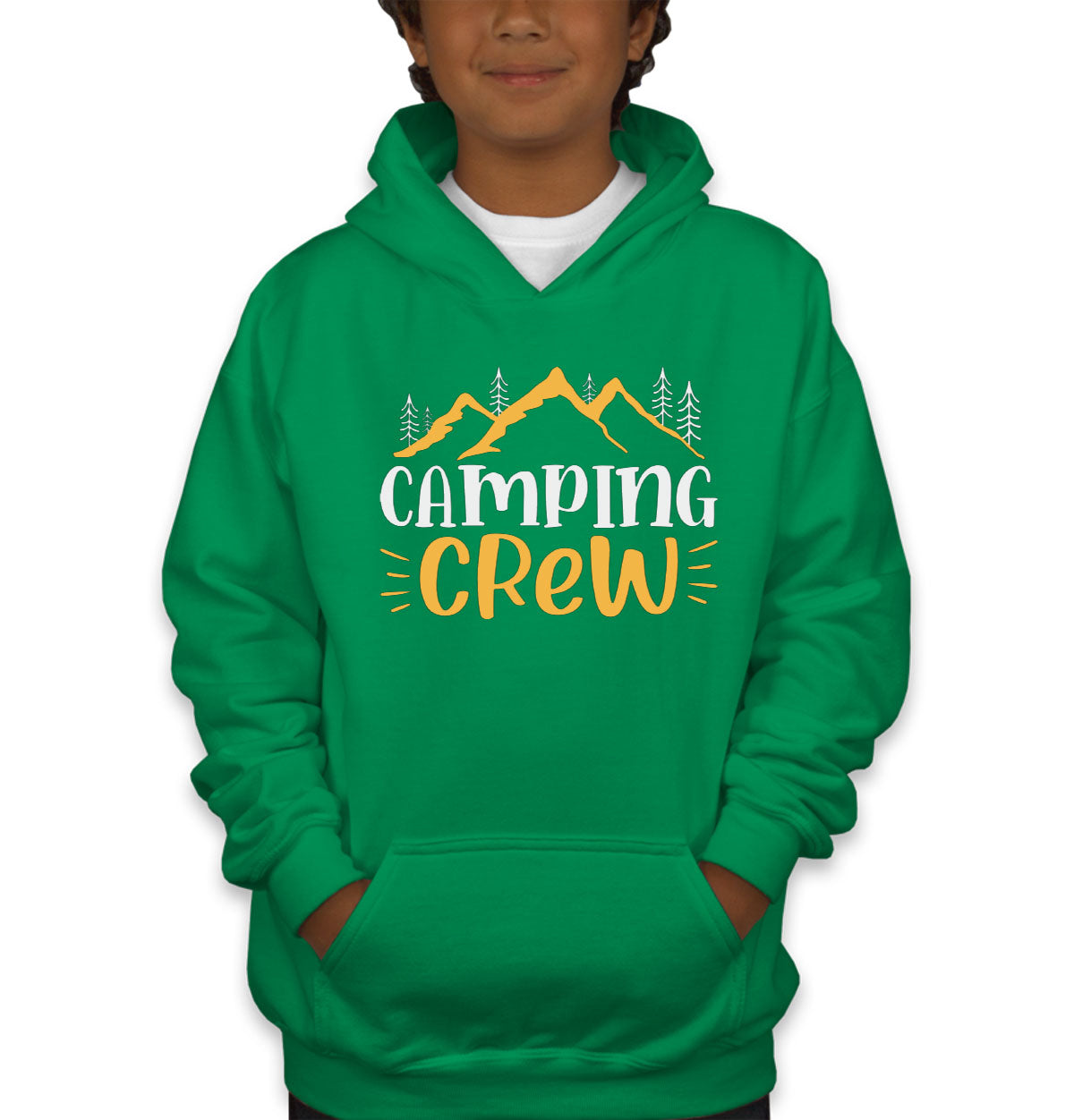 Camping Crew Youth Hoodie