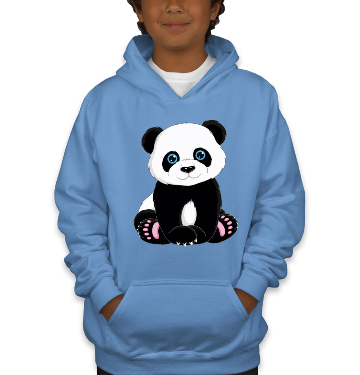 Cute Giant Panda Cartoon Youth Hoodie