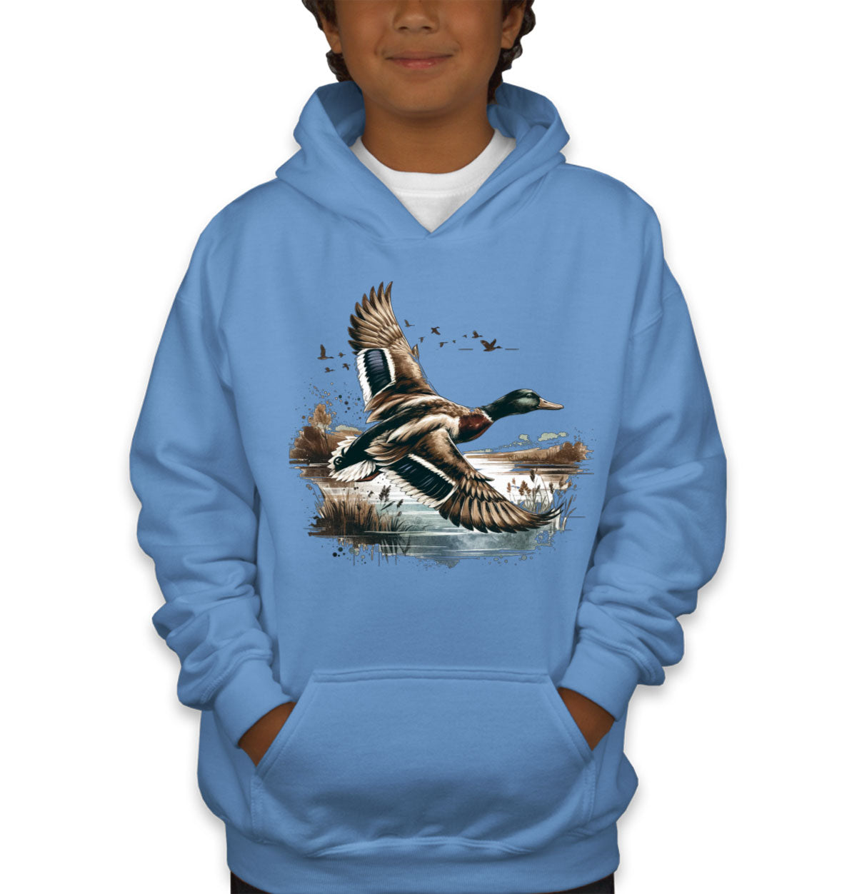 Mallard Duck Wild Duck Youth Hoodie