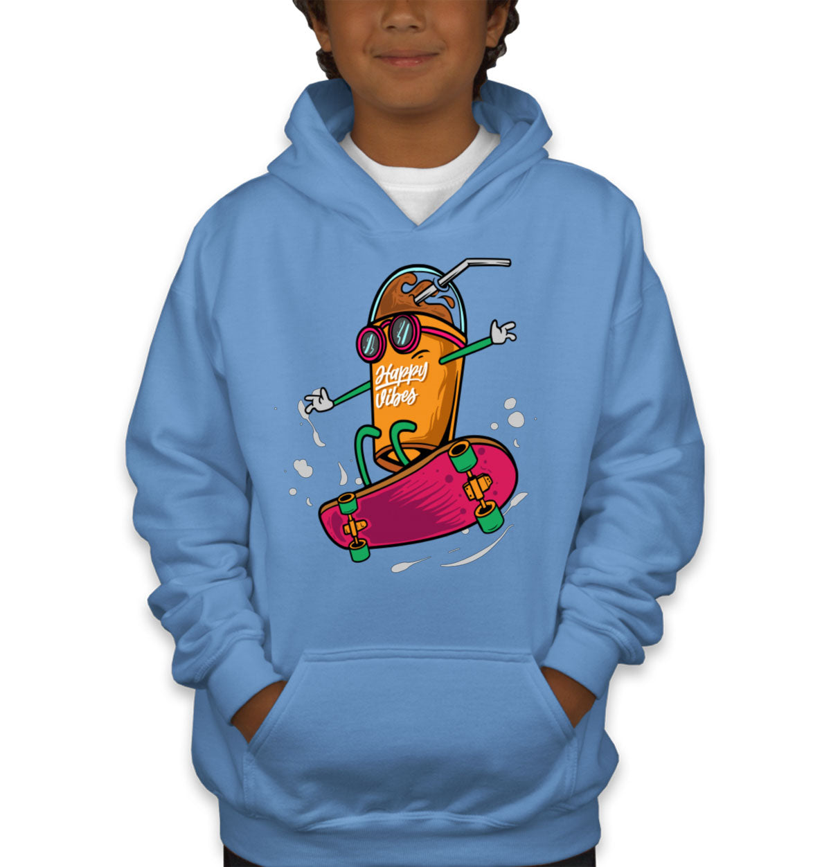 Monster Skateboard Youth Hoodie