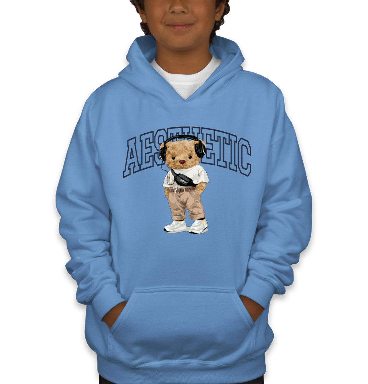 Teddy Bear Aesthetic Youth Hoodie