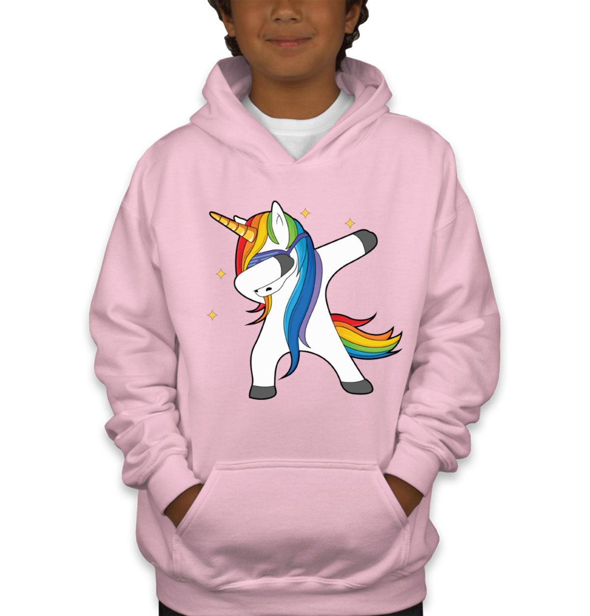 Dabbing Unicorn Youth Hoodie