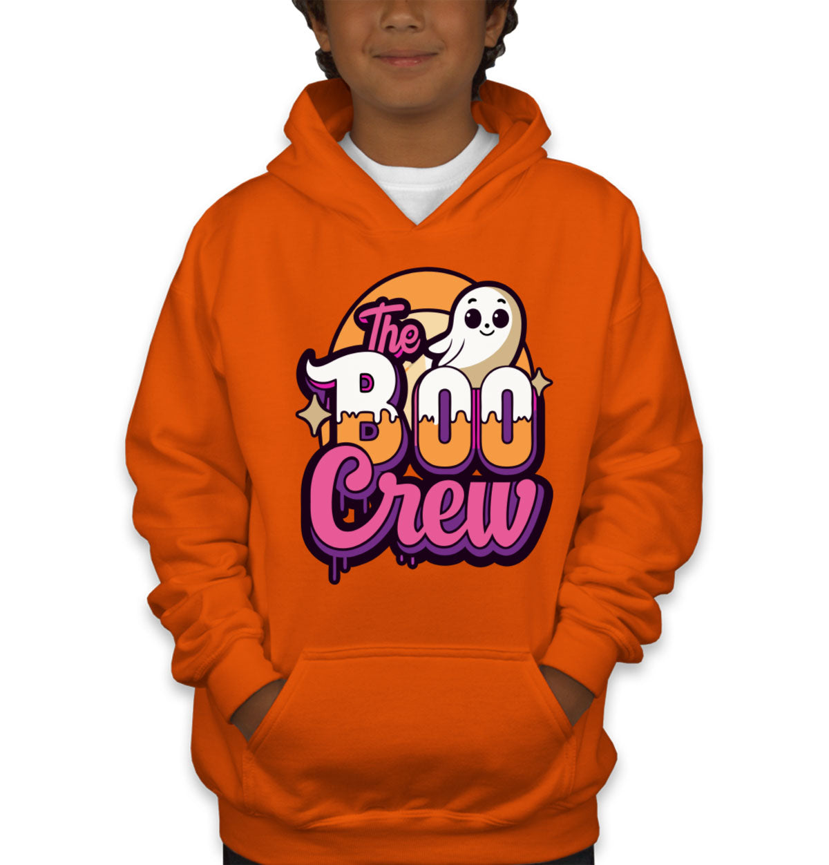 Boo Crew Halloween Youth Hoodie