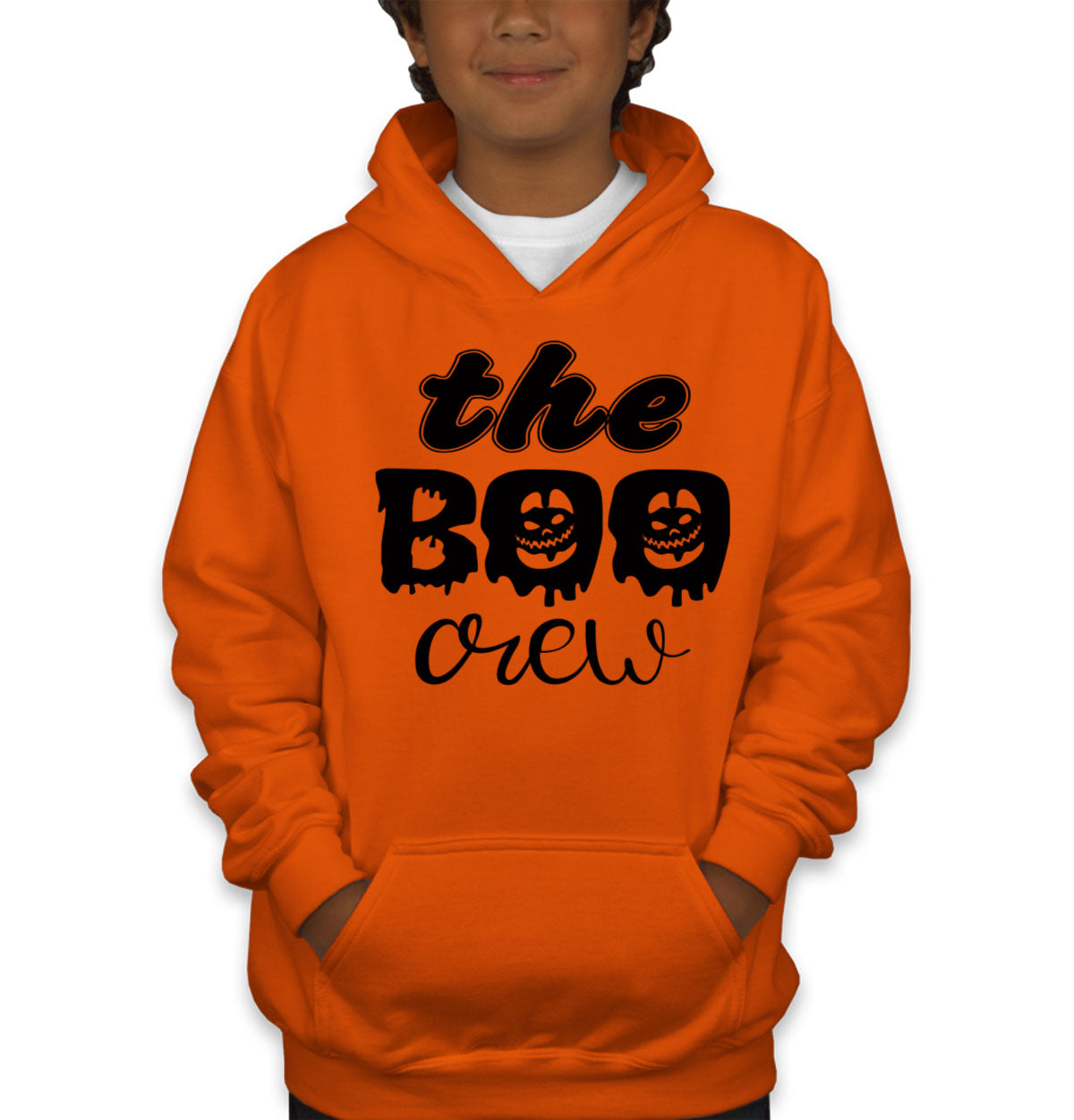 The Boo Crew Halloween Youth Hoodie