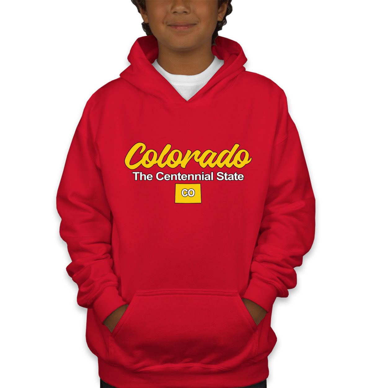 Colorado The Centennial State Youth Hoodie