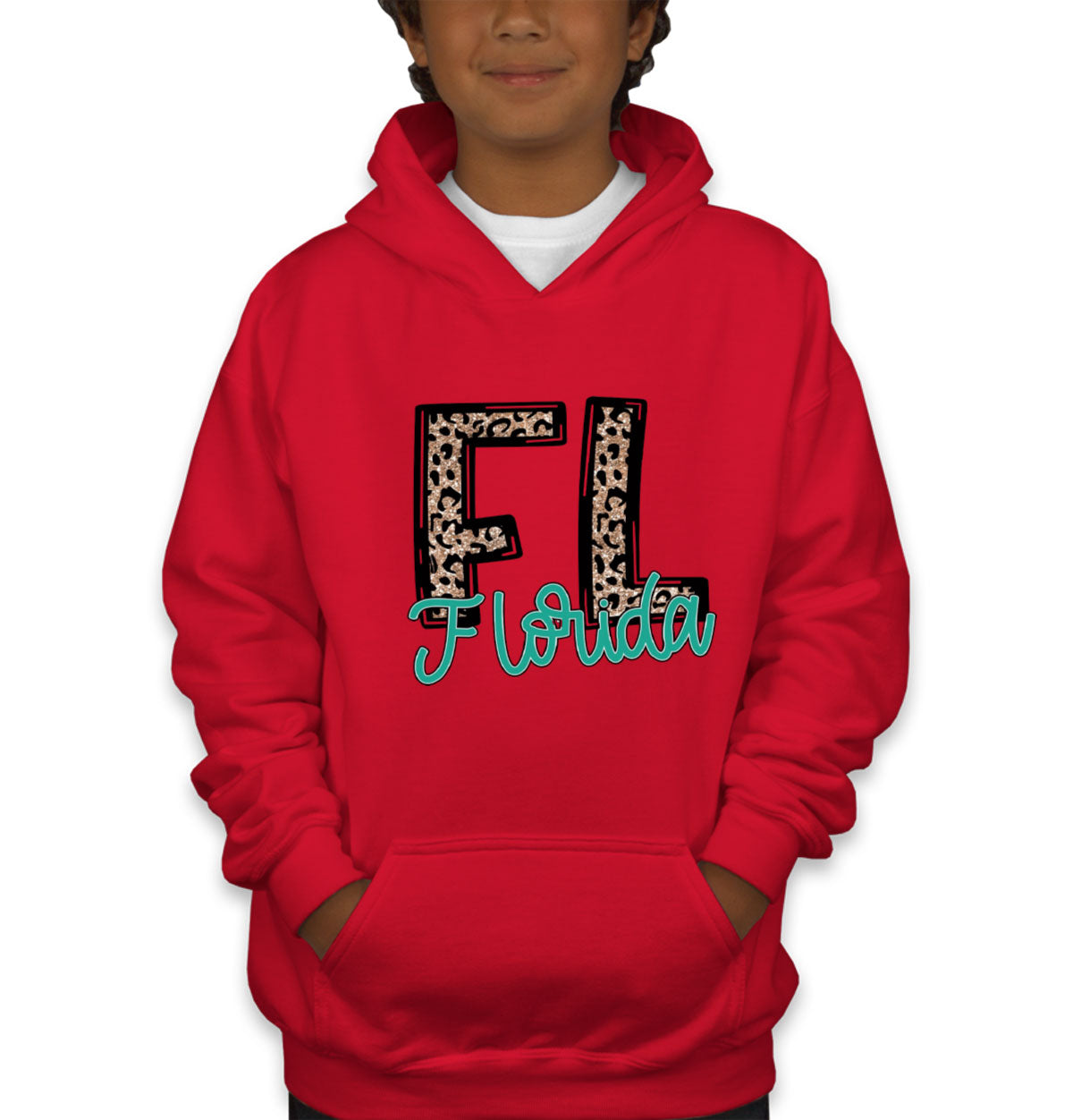 Florida State Abbreviation Youth Hoodie