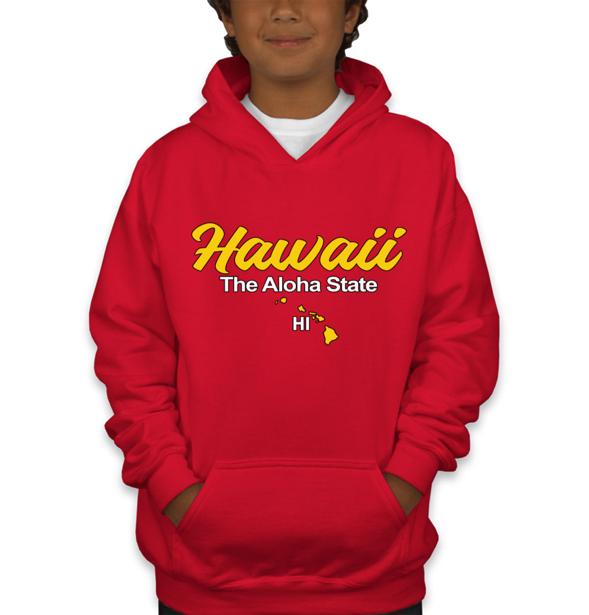 Hawaii The Aloha State Youth Hoodie